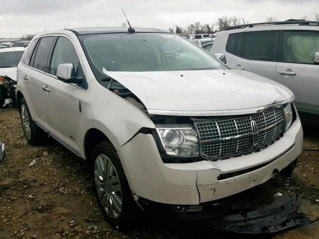 2LMDJ8JC3ABJ05542 - 2010 LINCOLN MKX CREAM photo 1