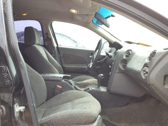 2G2WP522551278927 - 2005 PONTIAC GRAND PRIX BLACK photo 5