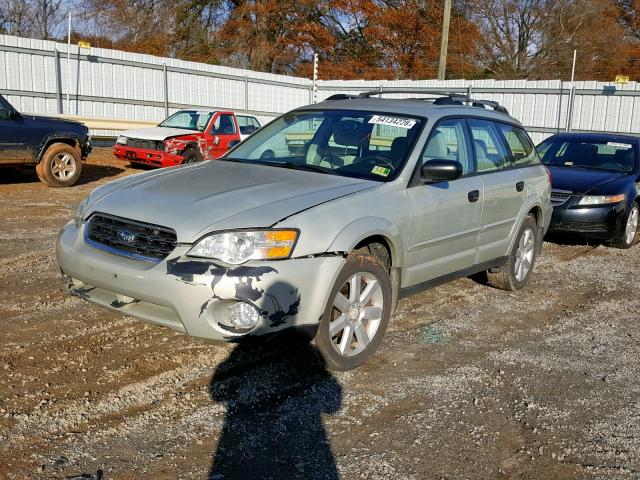 4S4BP61C376333943 - 2007 SUBARU LEGACY OUT TAN photo 2