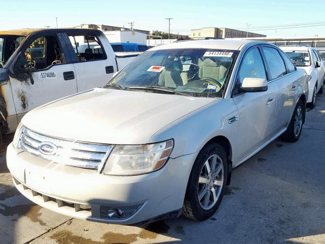 1FAHP24W58G143981 - 2008 FORD TAURUS SEL SILVER photo 2