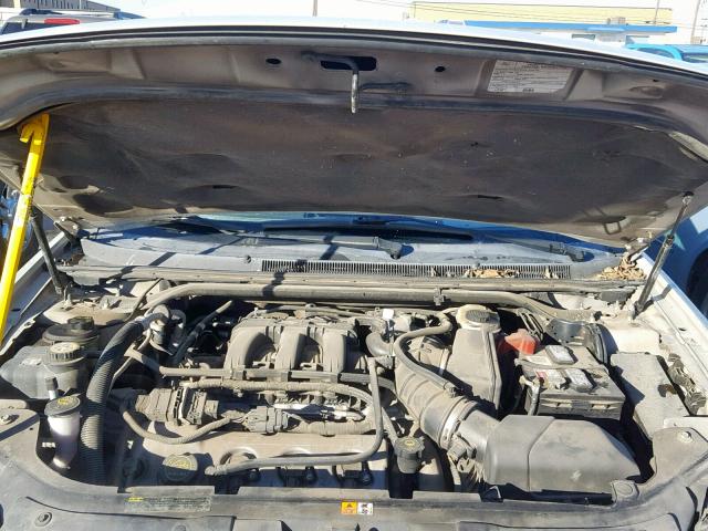 1FAHP24W58G143981 - 2008 FORD TAURUS SEL SILVER photo 7