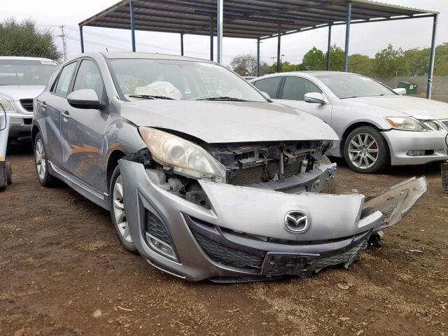 JM1BL1H62A1253931 - 2010 MAZDA 3 S GRAY photo 1