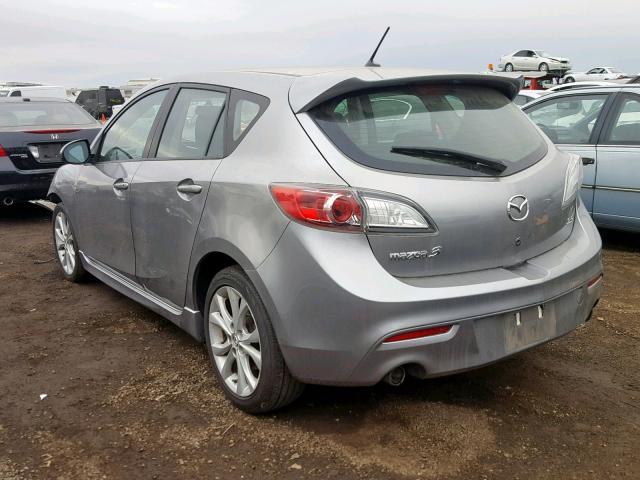 JM1BL1H62A1253931 - 2010 MAZDA 3 S GRAY photo 3