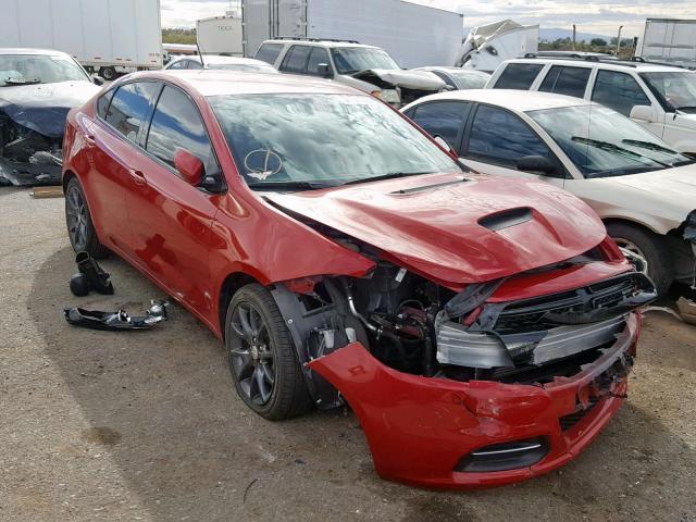 1C3CDFFH1GD808477 - 2016 DODGE DART SXT S RED photo 1