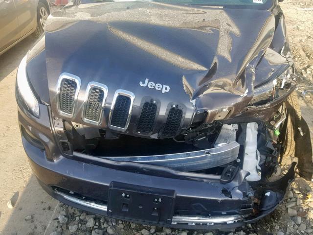 1C4PJMDB9GW344559 - 2016 JEEP CHEROKEE L GRAY photo 7