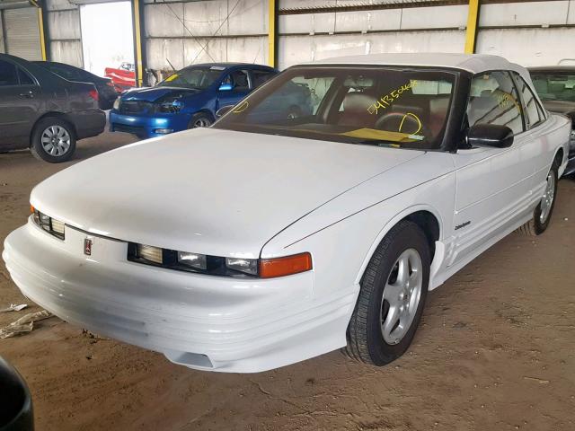 1G3WT34X8PD310801 - 1993 OLDSMOBILE CUTLASS SU WHITE photo 2