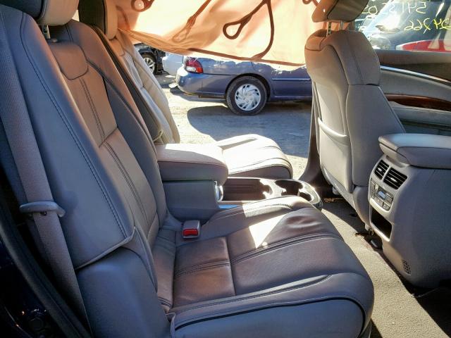 5FRYD4H86HB009628 - 2017 ACURA MDX ADVANC BLUE photo 6