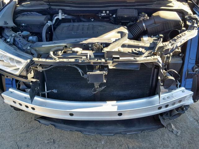 5FRYD4H86HB009628 - 2017 ACURA MDX ADVANC BLUE photo 7