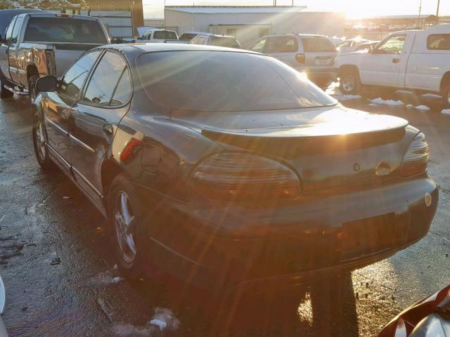 1G2WP52K22F174657 - 2002 PONTIAC GRAND PRIX BLACK photo 3