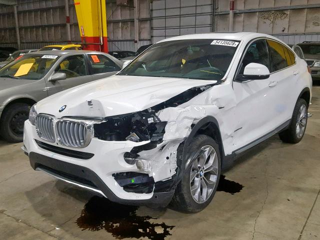 5UXXW3C51J0T82822 - 2018 BMW X4 XDRIVE2 WHITE photo 2