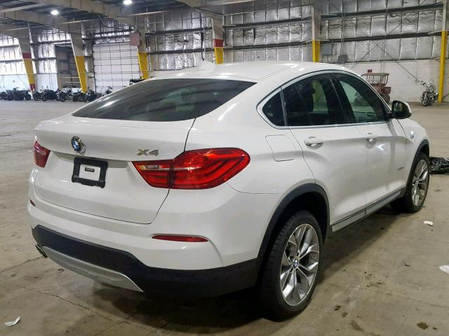 5UXXW3C51J0T82822 - 2018 BMW X4 XDRIVE2 WHITE photo 4