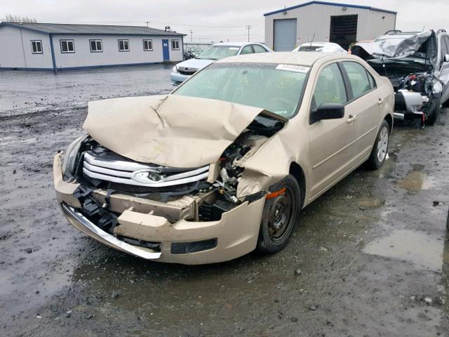 3FAHP06Z17R227024 - 2007 FORD FUSION S TAN photo 2