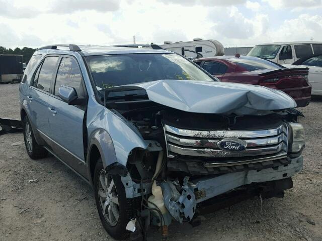 1FMDK02W89GA05606 - 2009 FORD TAURUS X S BLUE photo 1