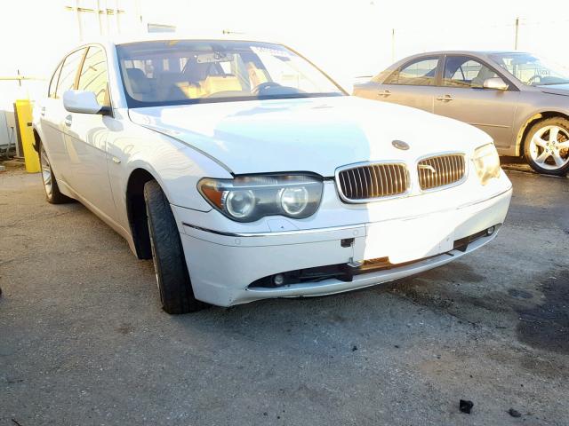 WBAGN63423DR09658 - 2003 BMW 745 LI WHITE photo 1