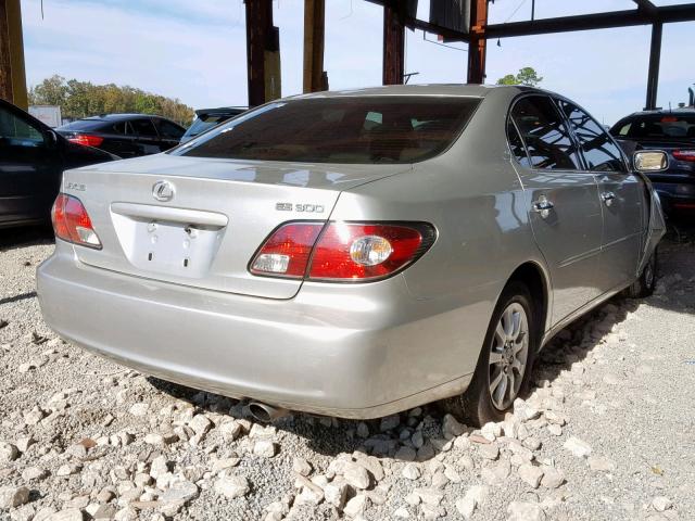 JTHBF30G836011883 - 2003 LEXUS ES 300 SILVER photo 4