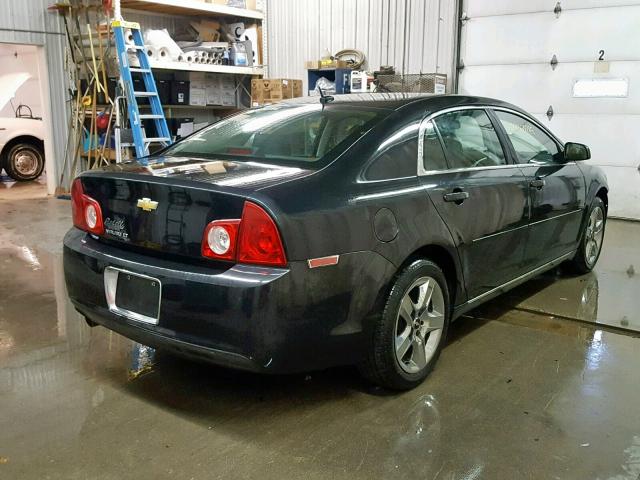 1G1ZC5EB2AF137518 - 2010 CHEVROLET MALIBU 1LT CHARCOAL photo 4