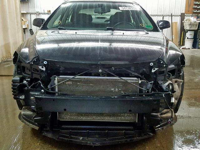 1G1ZC5EB2AF137518 - 2010 CHEVROLET MALIBU 1LT CHARCOAL photo 9