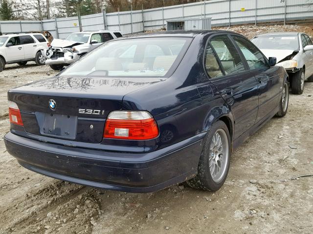 WBADT53481CE90336 - 2001 BMW 530 I BLUE photo 4
