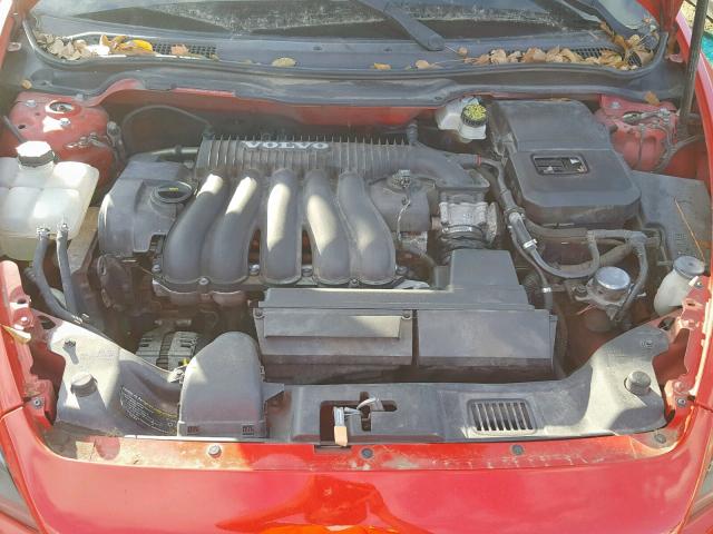 YV1MS382372311594 - 2007 VOLVO S40 2.4I RED photo 7