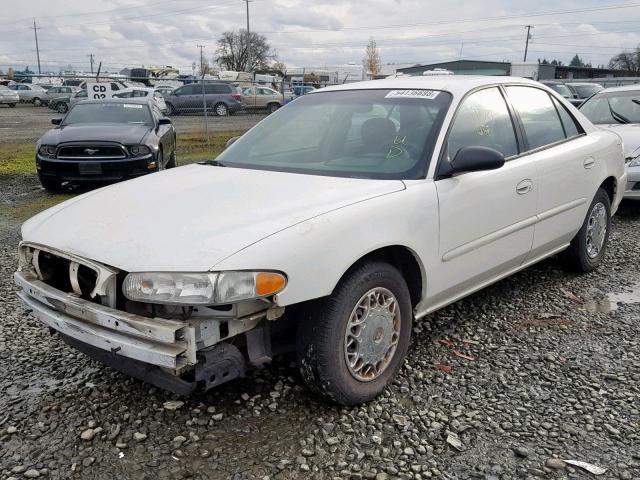 2G4WS52J931171227 - 2003 BUICK CENTURY CU WHITE photo 2