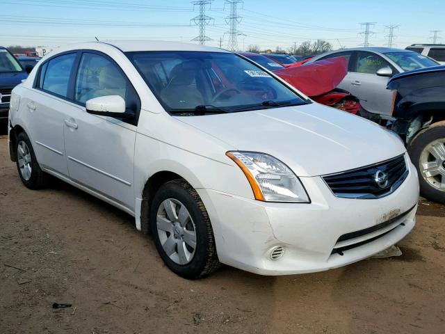 3N1AB6AP6CL772333 - 2012 NISSAN SENTRA 2.0 WHITE photo 1