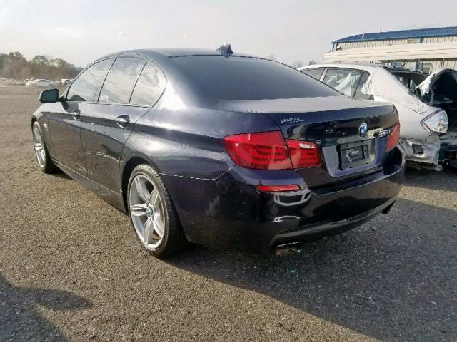 WBAFU9C51CC787566 - 2012 BMW 550 XI BLACK photo 3