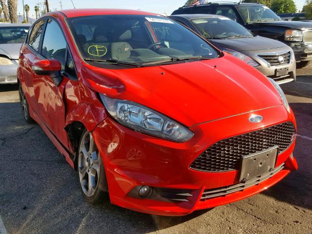 3FADP4GX8FM213538 - 2015 FORD FIESTA ST RED photo 1