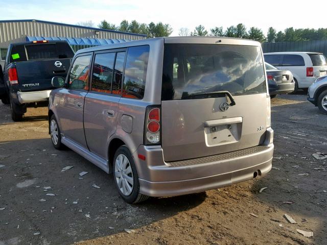 JTLKT324250179395 - 2005 TOYOTA SCION XB 灰色 照片 3