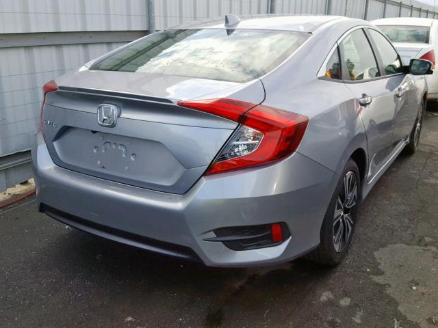 JHMFC1F72JX029003 - 2018 HONDA CIVIC EXL GRAY photo 4