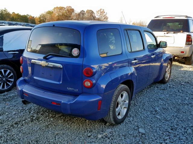 3GNDA23P86S506171 - 2006 CHEVROLET HHR LT BLUE photo 4