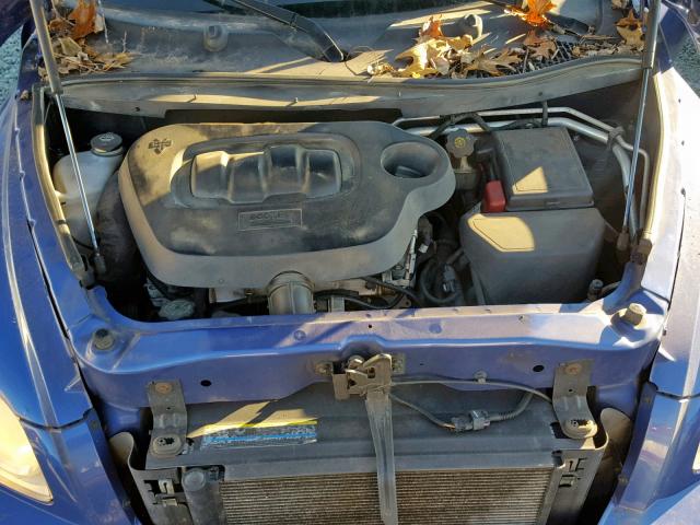 3GNDA23P86S506171 - 2006 CHEVROLET HHR LT BLUE photo 7