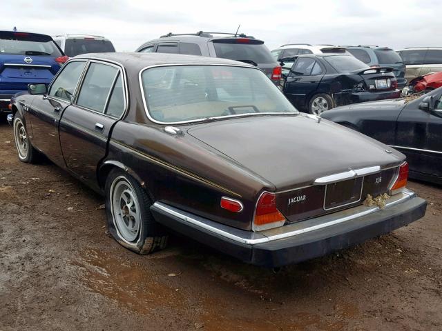 SAJAV1342GC436773 - 1986 JAGUAR XJ6 BROWN photo 3