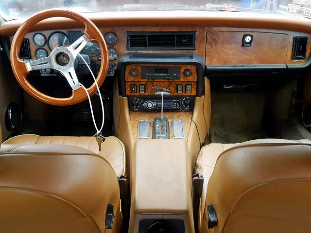 SAJAV1342GC436773 - 1986 JAGUAR XJ6 BROWN photo 9