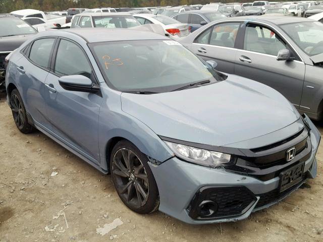 SHHFK7H49HU204263 - 2017 HONDA CIVIC SPOR GRAY photo 1