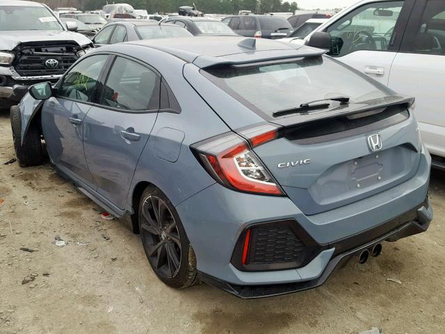 SHHFK7H49HU204263 - 2017 HONDA CIVIC SPOR GRAY photo 3