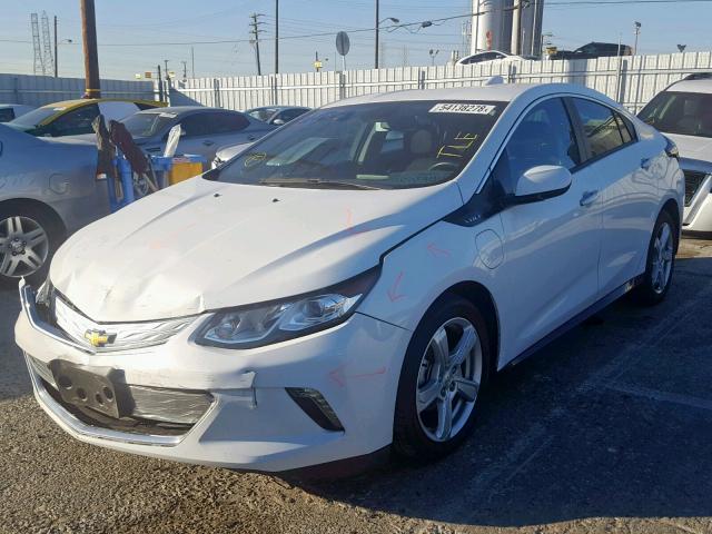 1G1RC6S57GU114129 - 2016 CHEVROLET VOLT LT WHITE photo 2