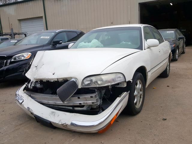 1G4CW54K414155029 - 2001 BUICK PARK AVENU WHITE photo 2