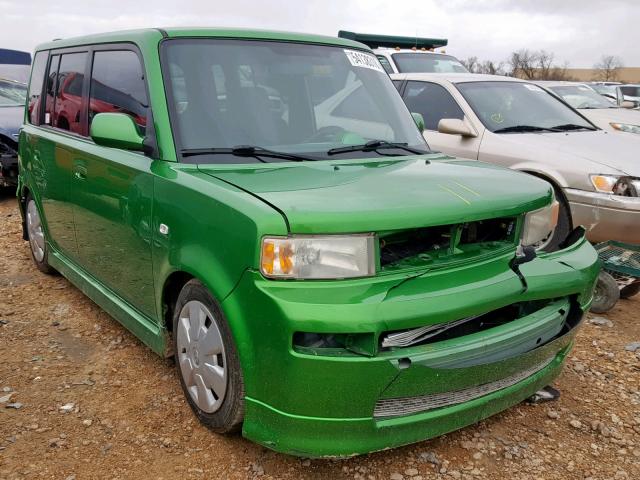 JTLKT324864071096 - 2006 TOYOTA SCION XB Жасыл фото 1