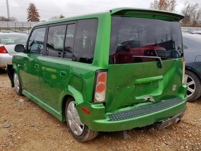 JTLKT324864071096 - 2006 TOYOTA SCION XB Жасыл фото 3