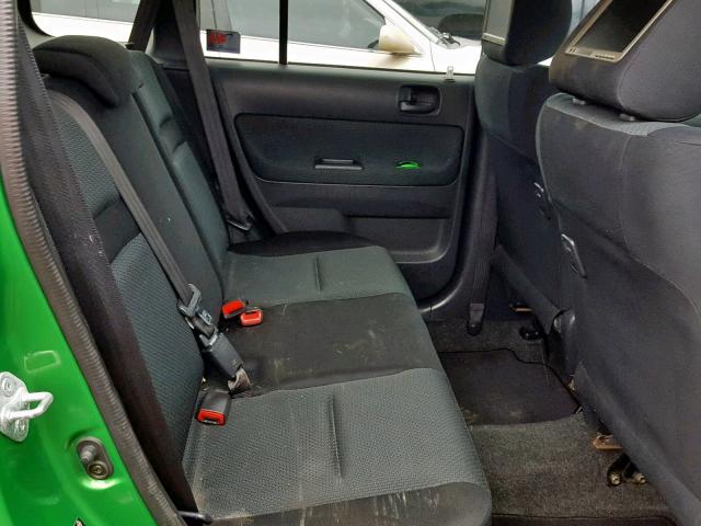 JTLKT324864071096 - 2006 TOYOTA SCION XB Жасыл фото 6