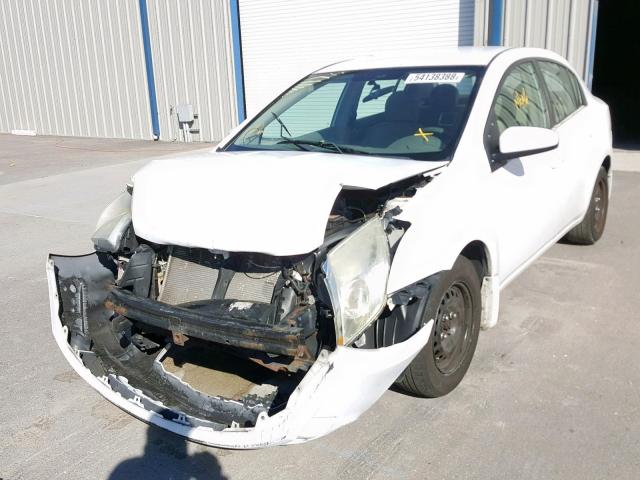 3N1AB61E79L658817 - 2009 NISSAN SENTRA 2.0 WHITE photo 2