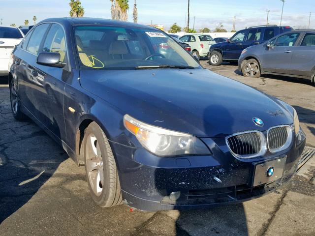 WBANE53536CK87169 - 2006 BMW 525 I BLACK photo 1