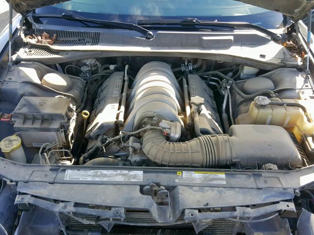 2B3LA73W66H474155 - 2006 DODGE CHARGER SR BLACK photo 7