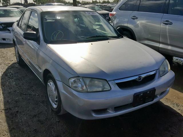 JM1BJ2225Y0276167 - 2000 MAZDA PROTEGE DX SILVER photo 1