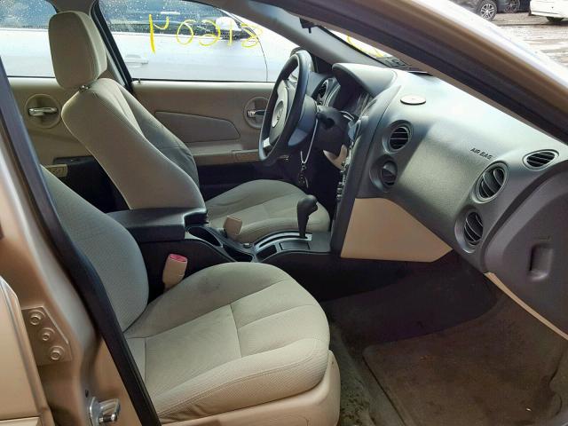 2G2WP522251299895 - 2005 PONTIAC GRAND PRIX GOLD photo 5