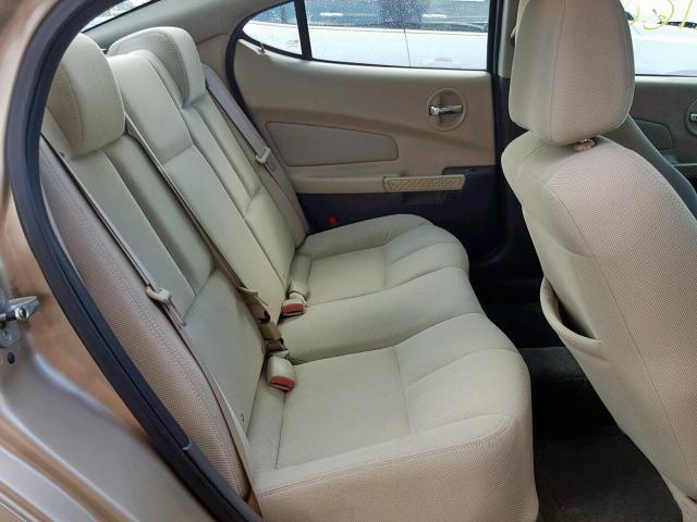 2G2WP522251299895 - 2005 PONTIAC GRAND PRIX GOLD photo 6