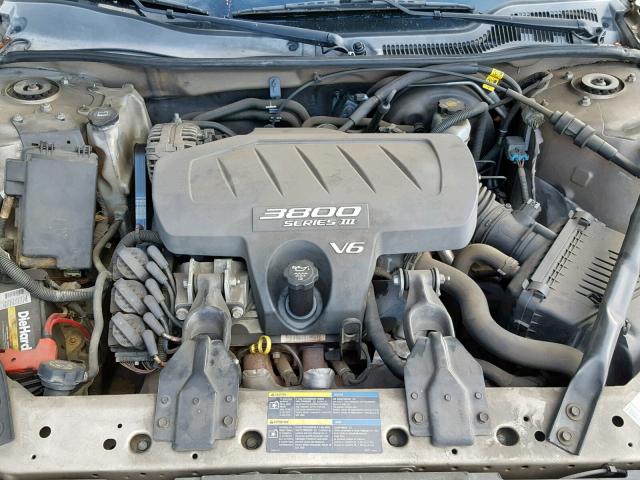 2G2WP522251299895 - 2005 PONTIAC GRAND PRIX GOLD photo 7