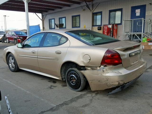 2G2WP522251299895 - 2005 PONTIAC GRAND PRIX GOLD photo 9