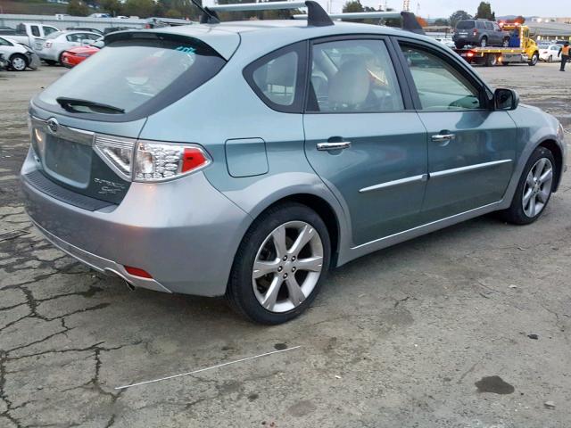 JF1GH63649H821195 - 2009 SUBARU IMPREZA OU TEAL photo 4