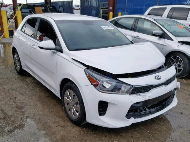 3KPA25ABXJE092321 - 2018 KIA RIO LX WHITE photo 1